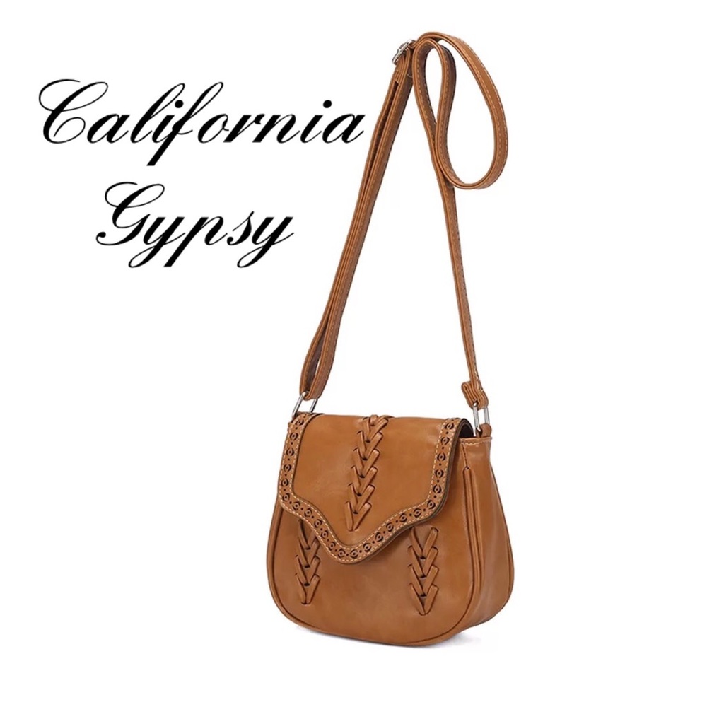 Western Tooled Boho Chic Bag - Picture 7 of 12